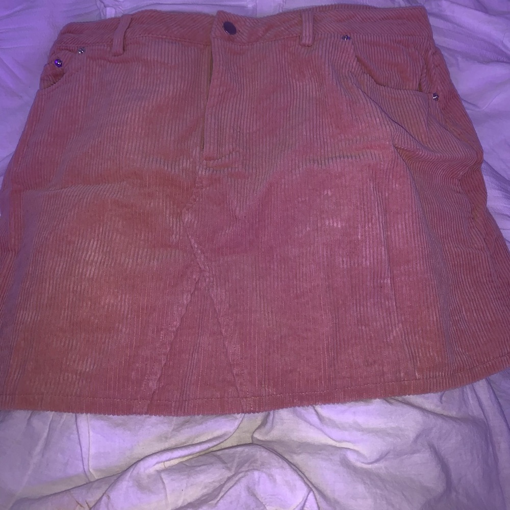 Beautiful and comfortable corduroy skirt